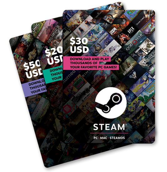 STEAM GIFT CARD USA