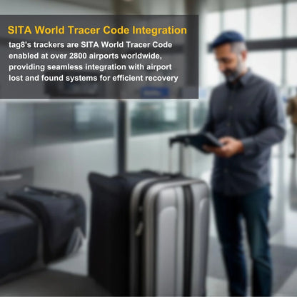 Smart Bag Security Tag -  Portugal Flag [Pack 2]